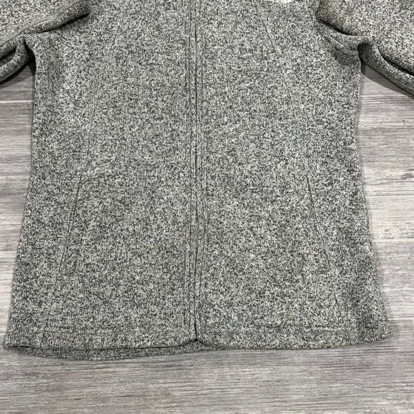 The North Face Fleece Full‎ Zip Hoodie Jacket (Women's Small) Gray - Picture 4 of 13
